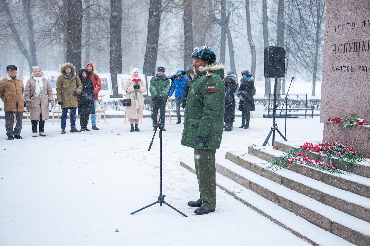 В Приморском районе на месте дуэли Пушкина пройдет акция «Убит поэт»